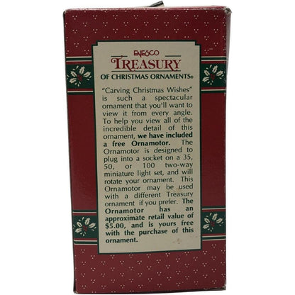 1993 Carving Christmas Wishes Enesco Ornament (Bird) 592625