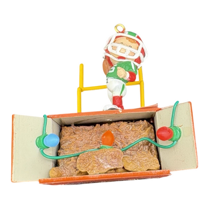 1993 Christmas Kicks - Third Issue in the "Breakfast of Champions" Whole Grain Wheaties (Enesco)