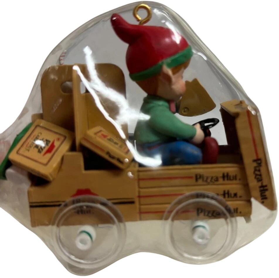 1993 Christmas-To-Go Pizza Hut Enesco Ornament (Kitchen) 595217