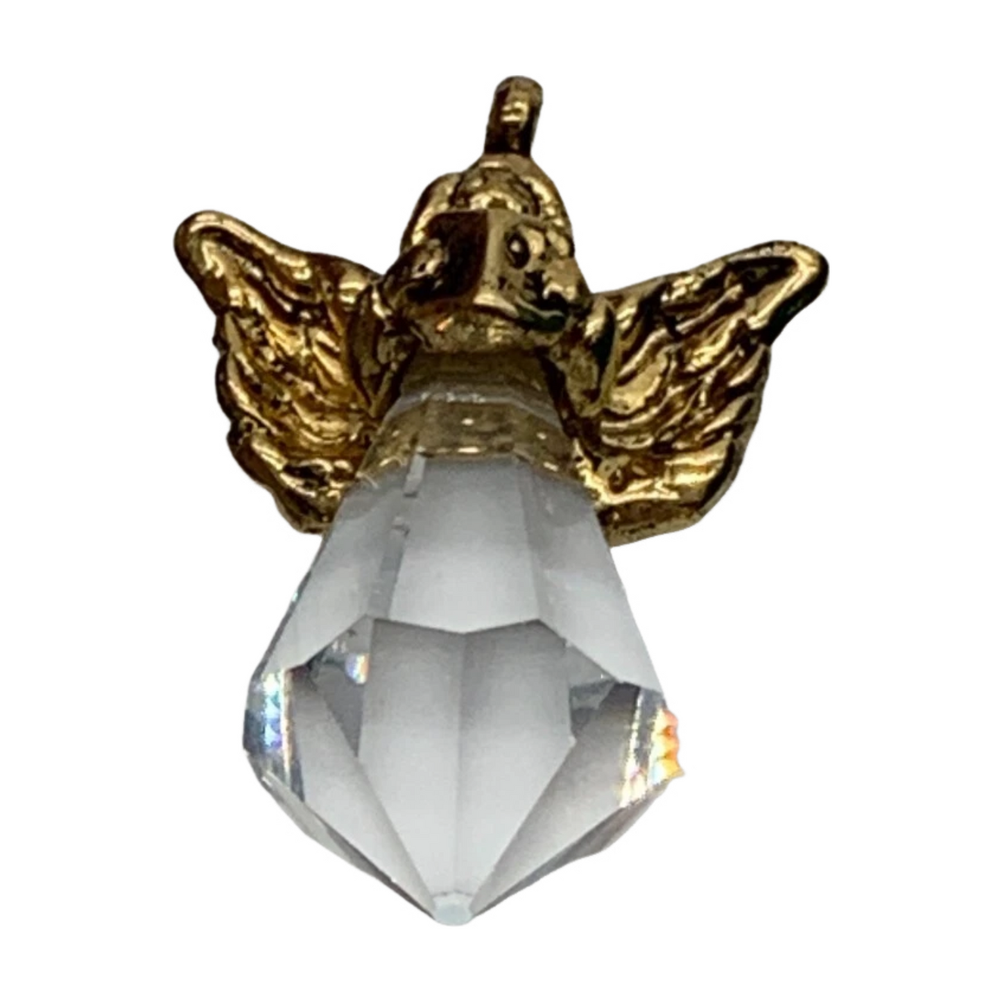 1993 Crystal Angel Hallmark Ornament (Precious Editions) QXM4015