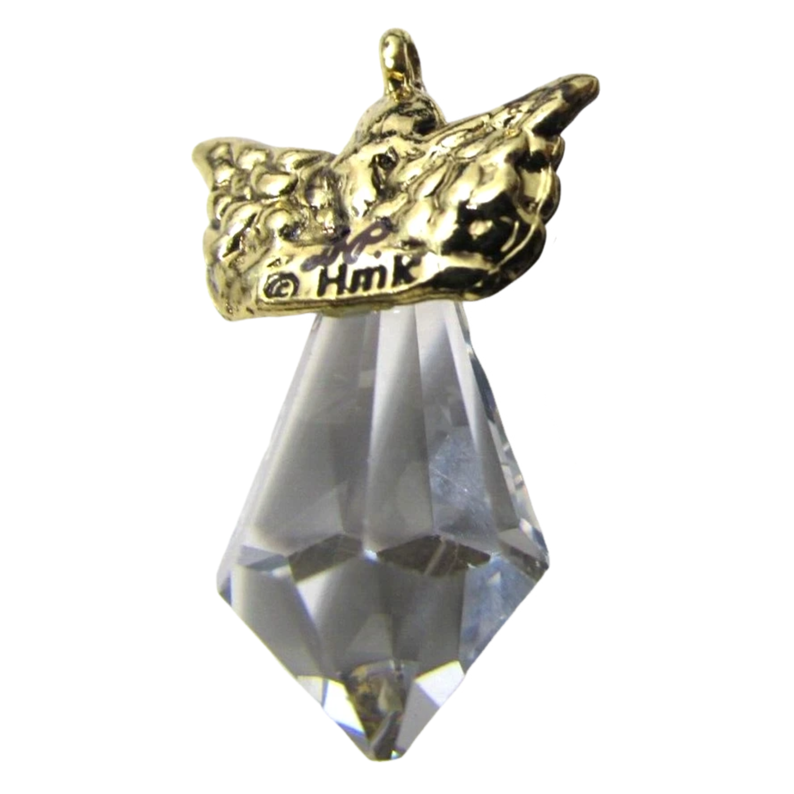 1993 Crystal Angel Hallmark Ornament (Precious Editions) QXM4015