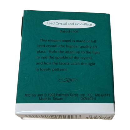 1993 Crystal Angel Hallmark Ornament (Precious Editions) QXM4015