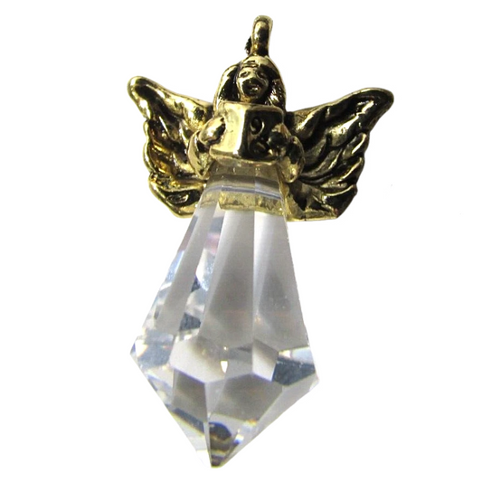 1993 Crystal Angel Hallmark Ornament (Precious Editions) QXM4015