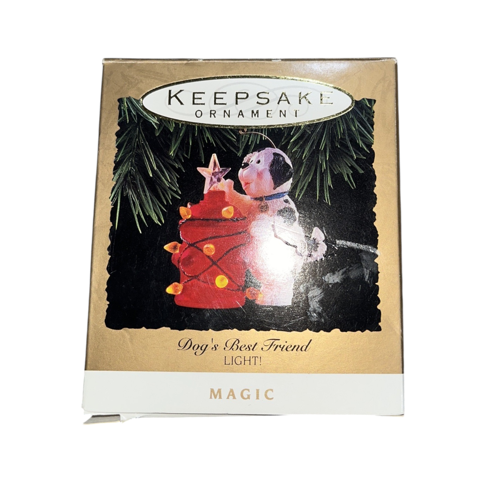 1993 Dog's Best Friend Hallmark Ornament (Puppy) QLX7172