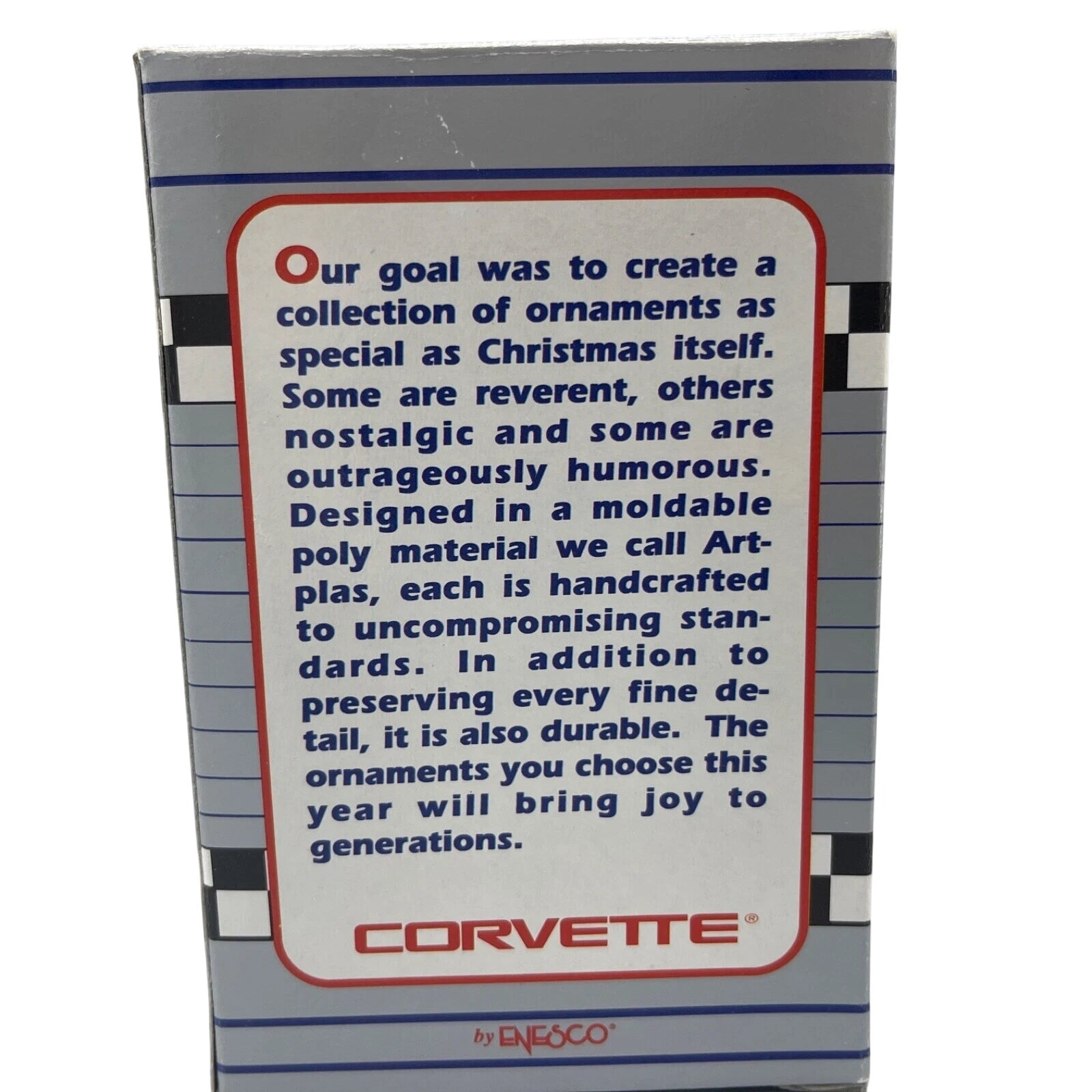 1993 Dream Wheels - Corvette Enesco Ornament (Vehicle) 597856