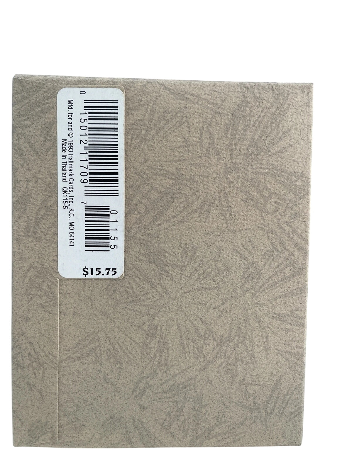 1993 Filling the Stocking Hallmark Ornament (Portraits in Bisque Collection) QK1155