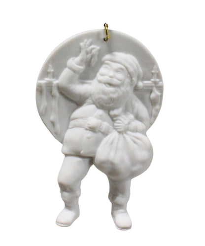 1993 Filling the Stocking Hallmark Ornament (Portraits in Bisque Collection) QK1155