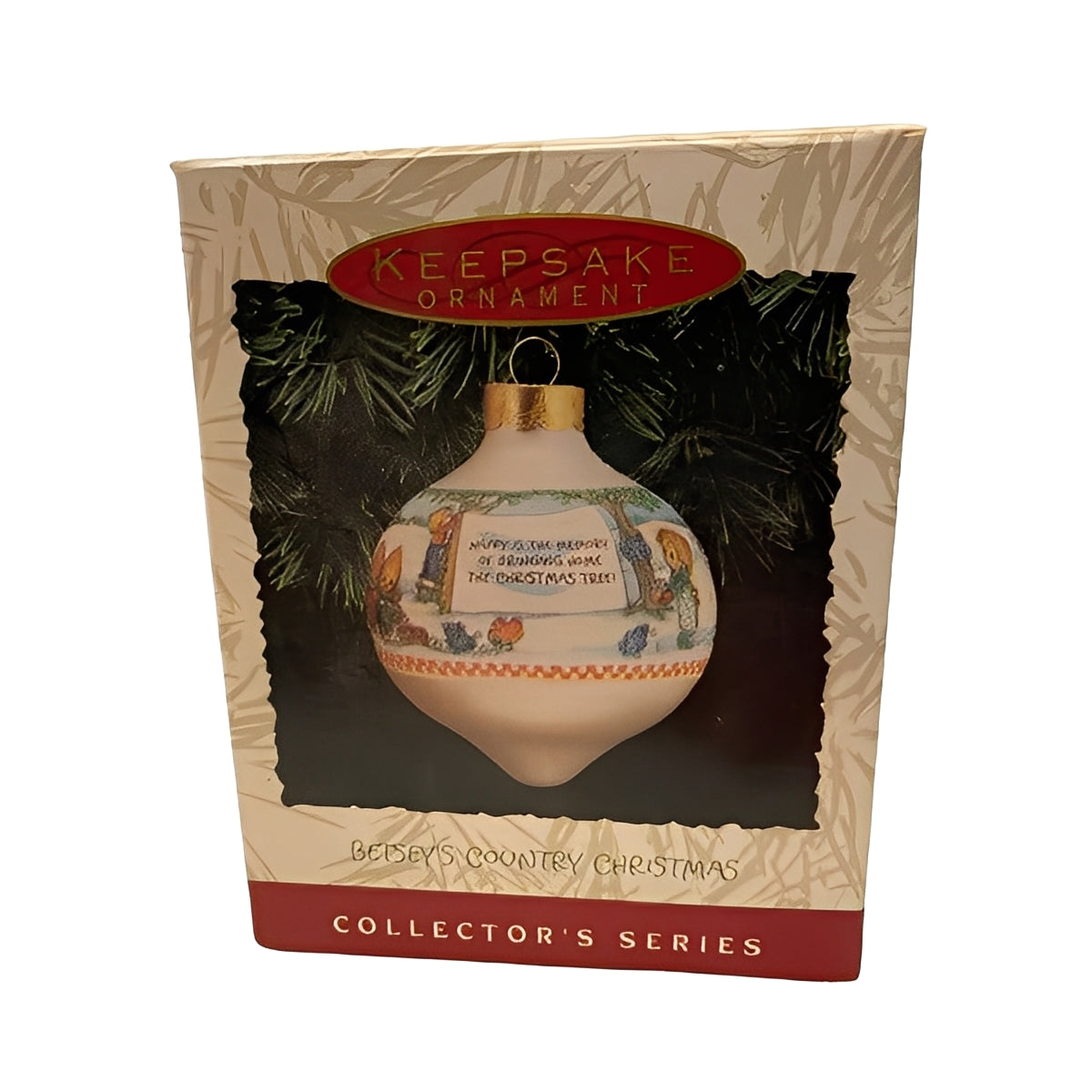 1993 Happy is the memory Hallmark Ornament (Betsey Clark) QX2062