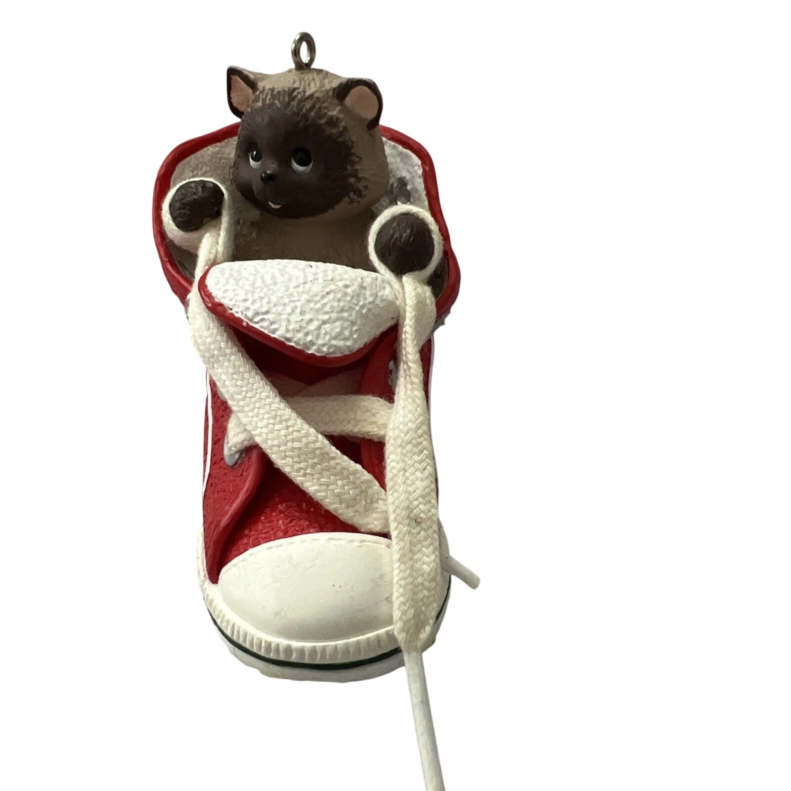 1993 High Top‑Purr Hallmark Ornament (Kitten in Sneaker) QX5332
