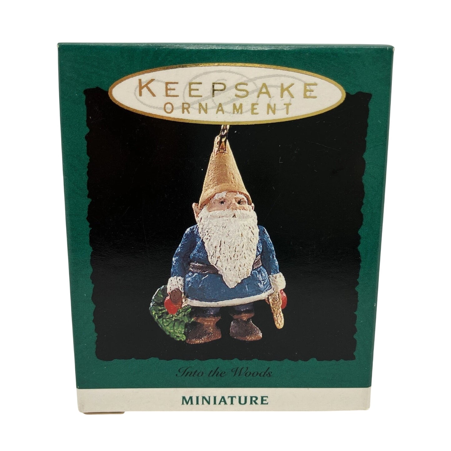 1993 Into the Woods Hallmark Ornament (Gnome For Christmas) QXM4045