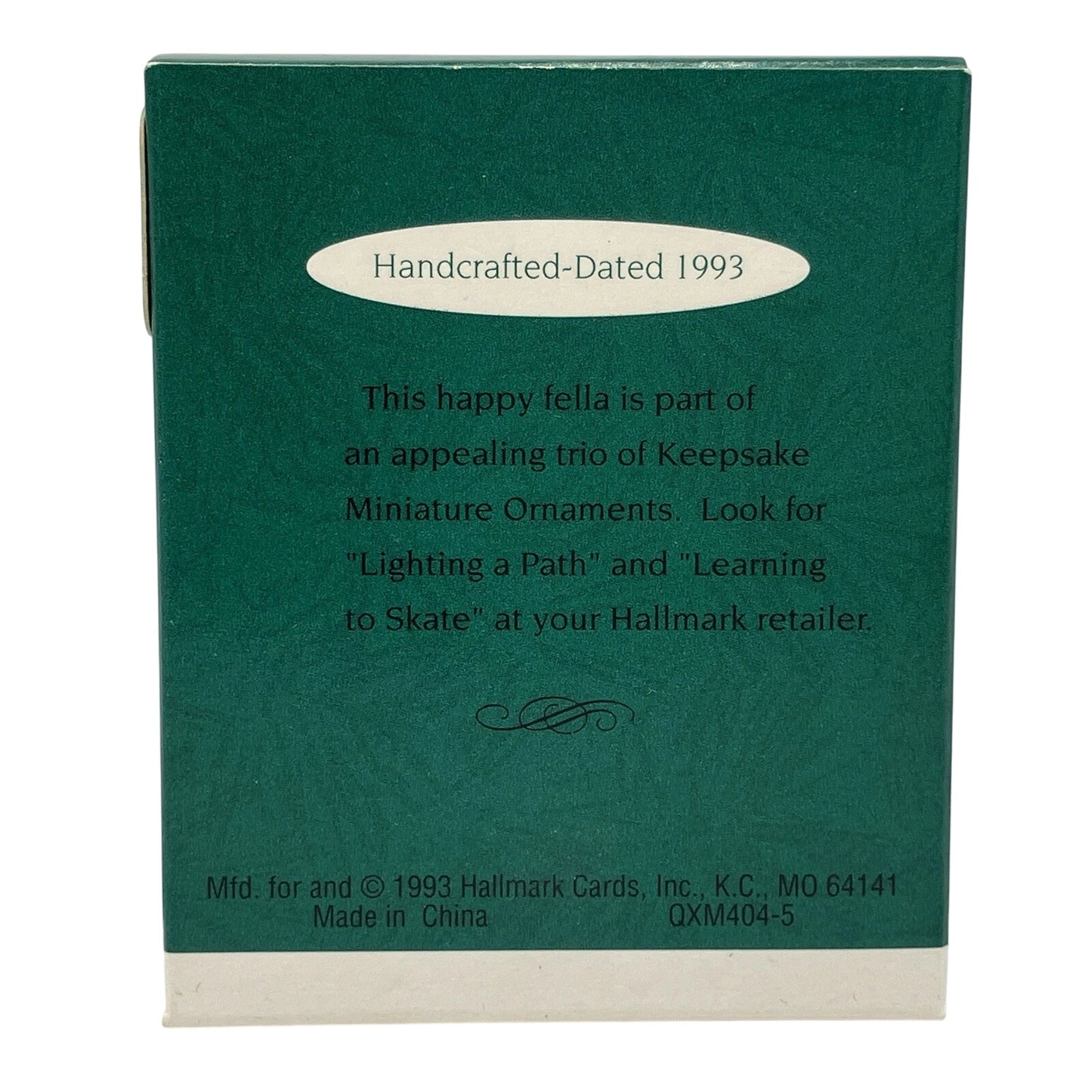 1993 Into the Woods Hallmark Ornament (Gnome For Christmas) QXM4045