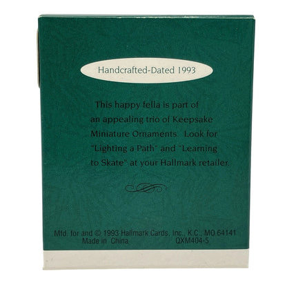 1993 Into the Woods Hallmark Ornament (Gnome For Christmas) QXM4045