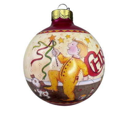 1993 Mary Engelbreit - Christmas Morning Hallmark Ornament (Mary Engelbreit) QX2075