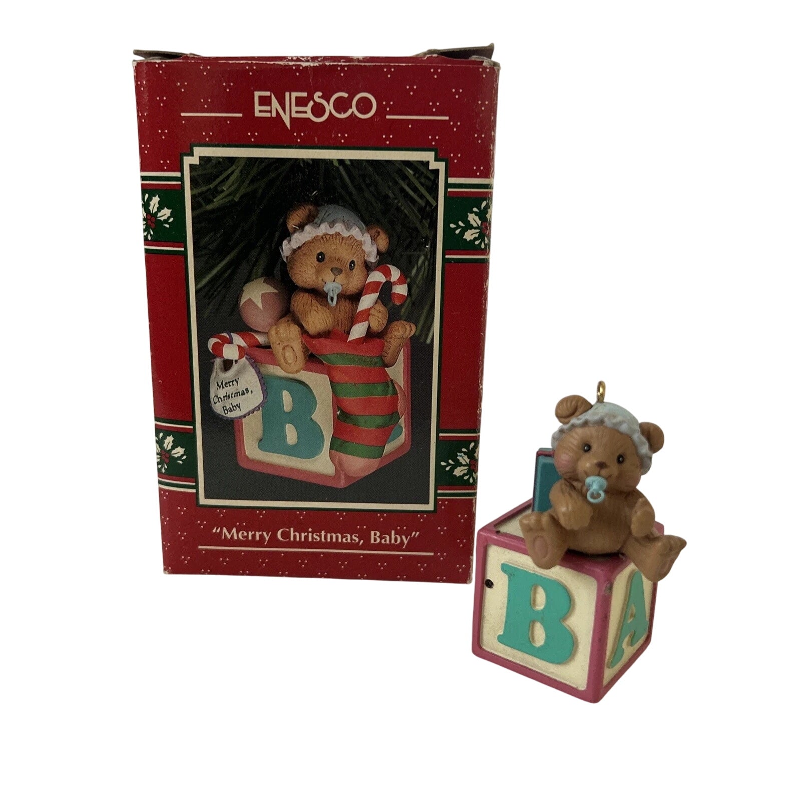 1993 "Merry Christmas, Baby" Enesco Ornament (Baby) 595470