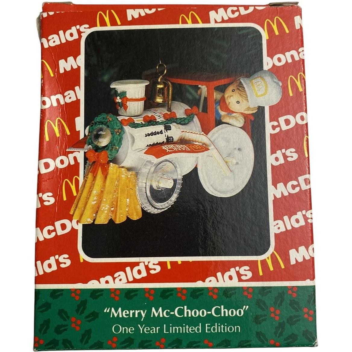 1993 Merry Mc-Choo-Choo (McDonald's)