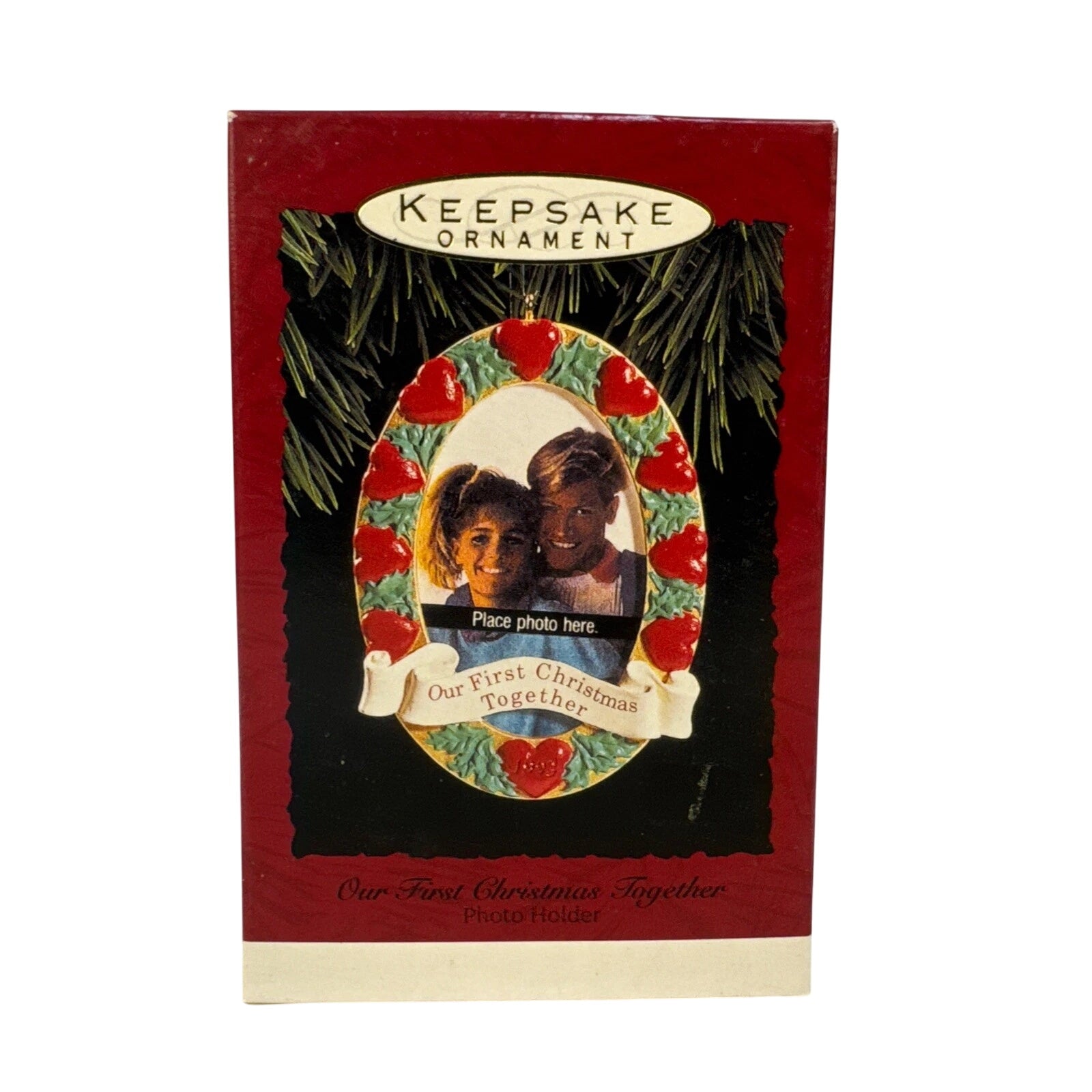 1993 Our First Christmas Together Hallmark Ornament (Photo Holder) QX5952