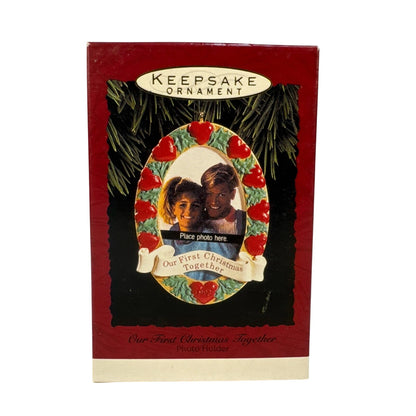 1993 Our First Christmas Together Hallmark Ornament (Photo Holder) QX5952