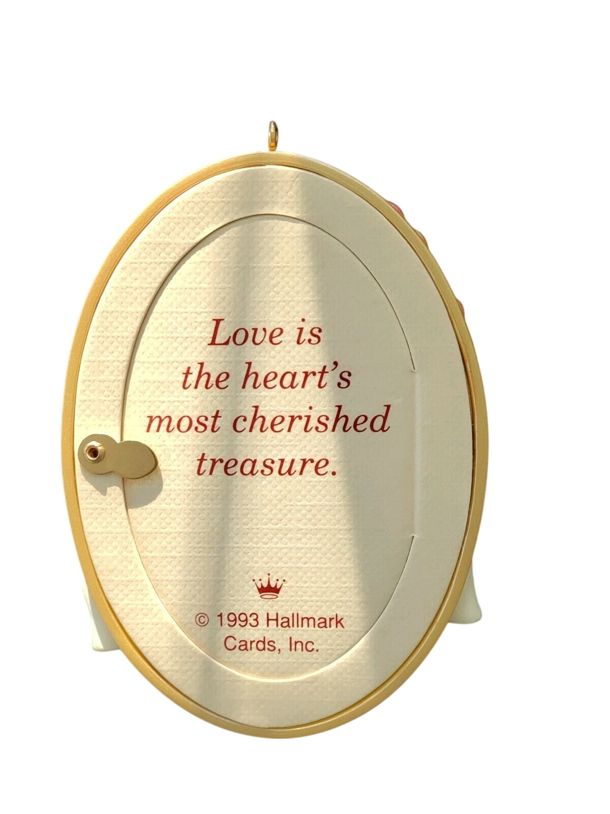 1993 Our First Christmas Together Hallmark Ornament (Photo Holder) QX5952