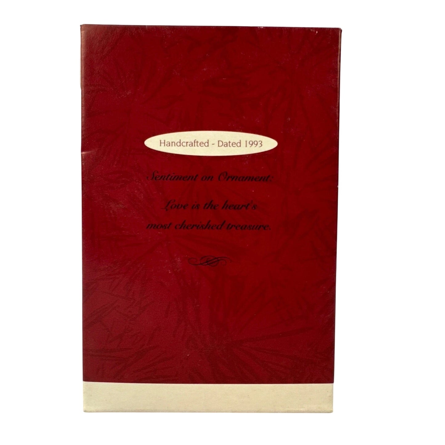 1993 Our First Christmas Together Hallmark Ornament (Photo Holder) QX5952