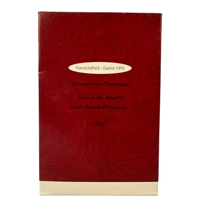 1993 Our First Christmas Together Hallmark Ornament (Photo Holder) QX5952