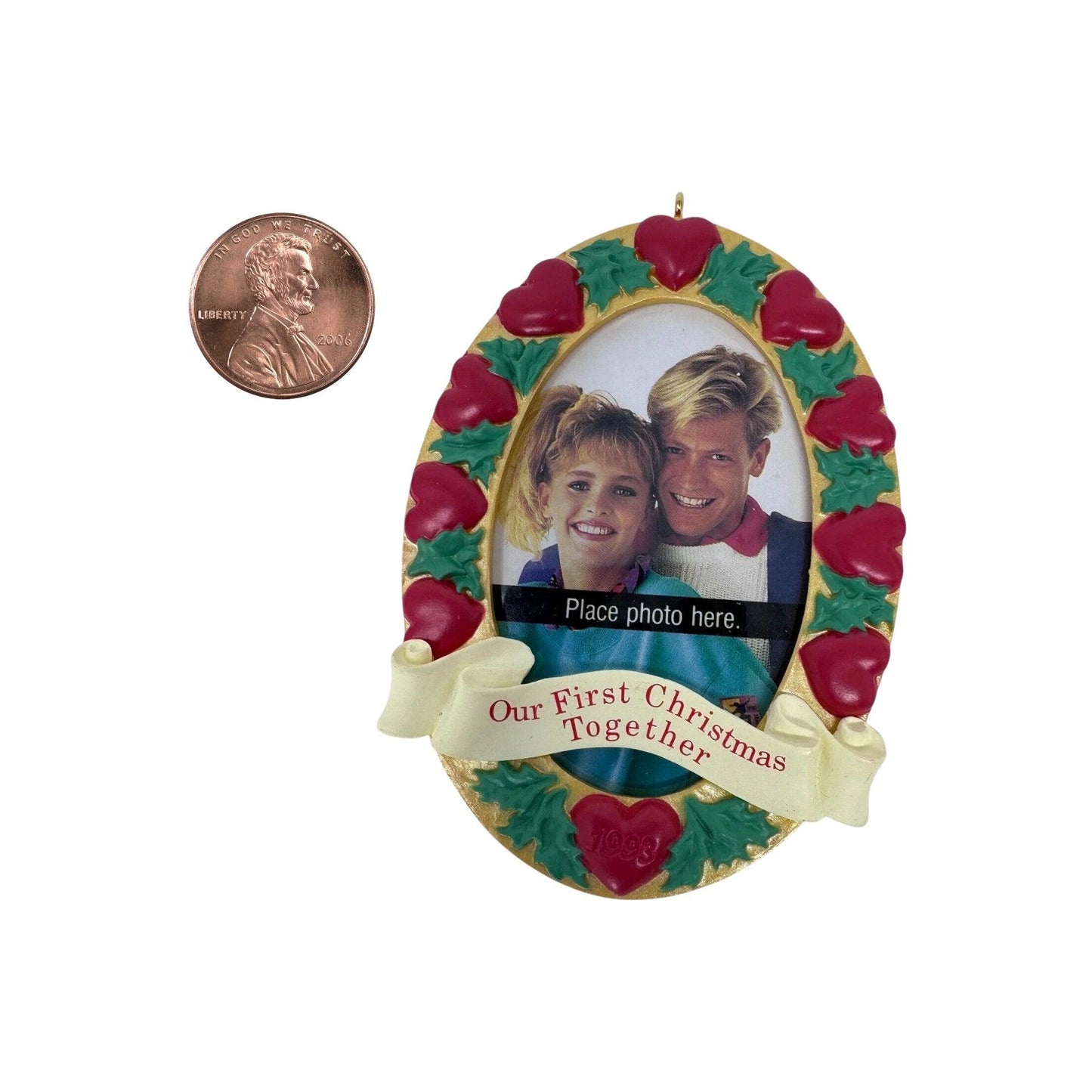 1993 Our First Christmas Together (Photo Holder)