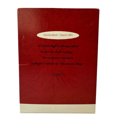 1993 Perfect Match Hallmark Ornament (Tennis) QX5772