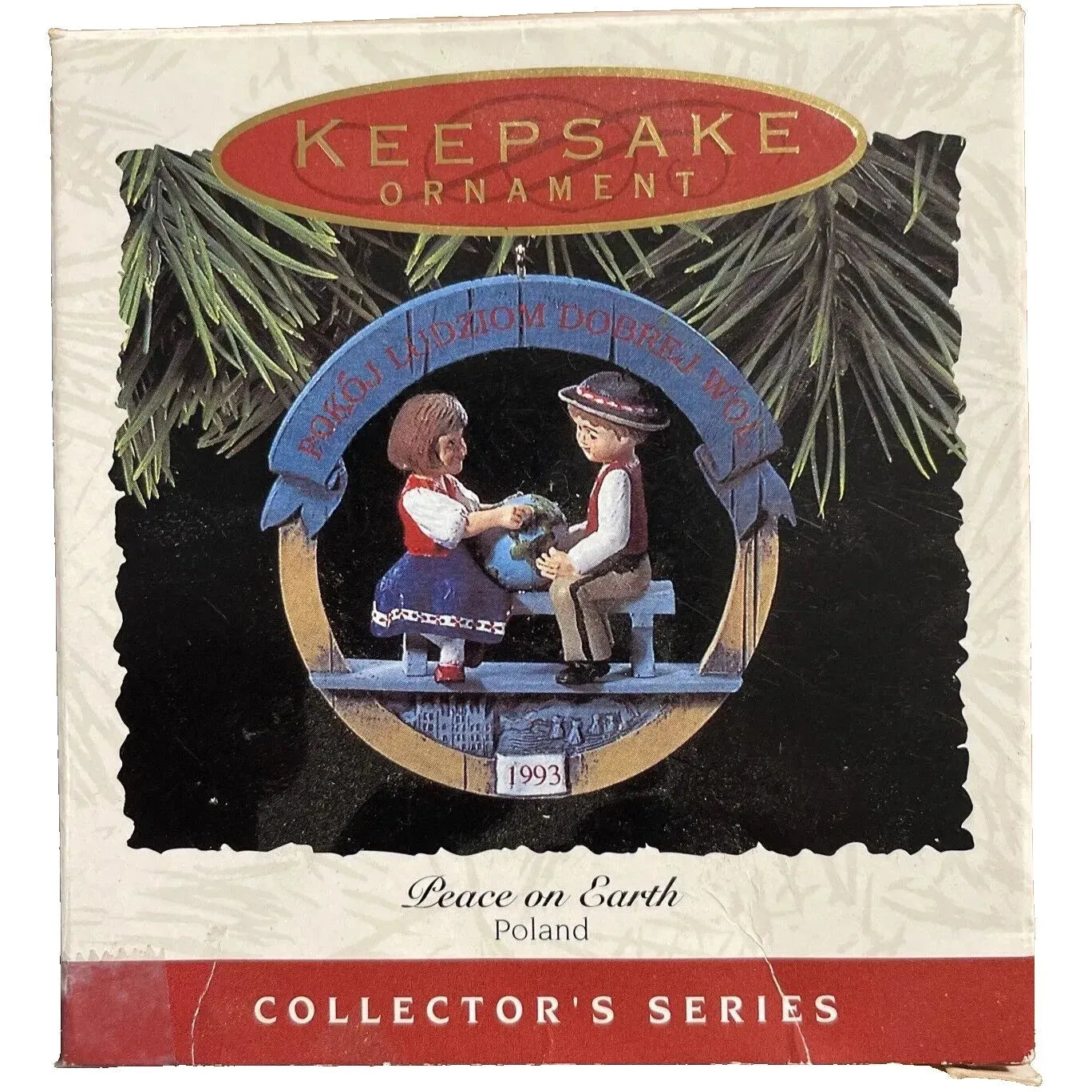 1993 Poland Hallmark Ornament (Peace on Earth) QX5242