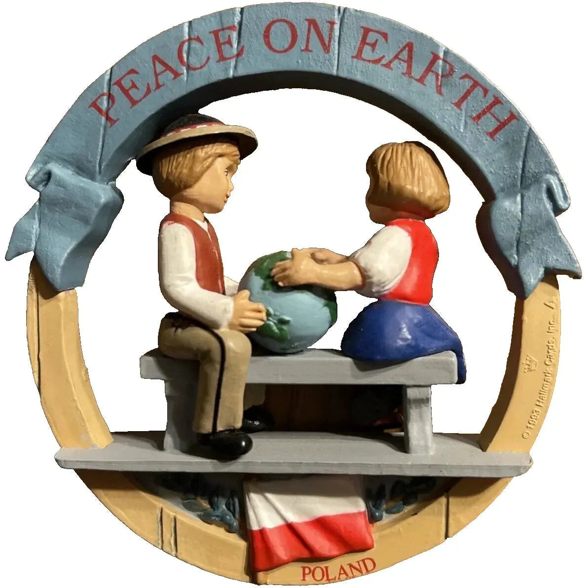 1993 Poland Hallmark Ornament (Peace on Earth) QX5242