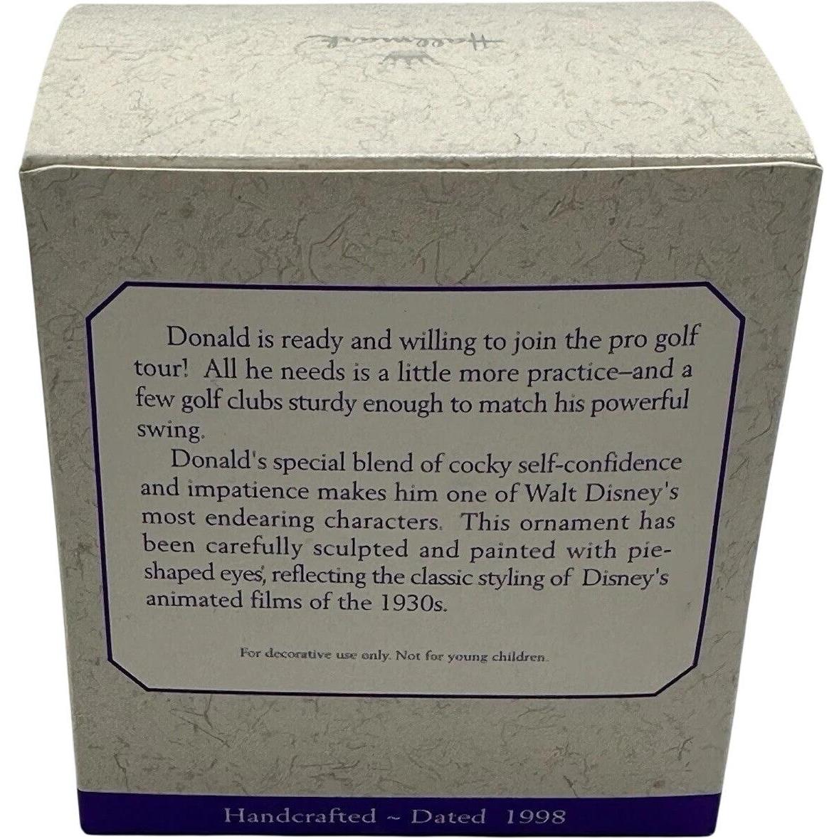 1993 Practice Swing - Donald Duck Hallmark Ornament (Golf) QEO8396