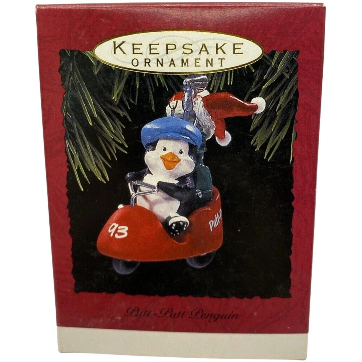 1993 Putt-Putt Penguin Hallmark Ornament (Golf) QX5795