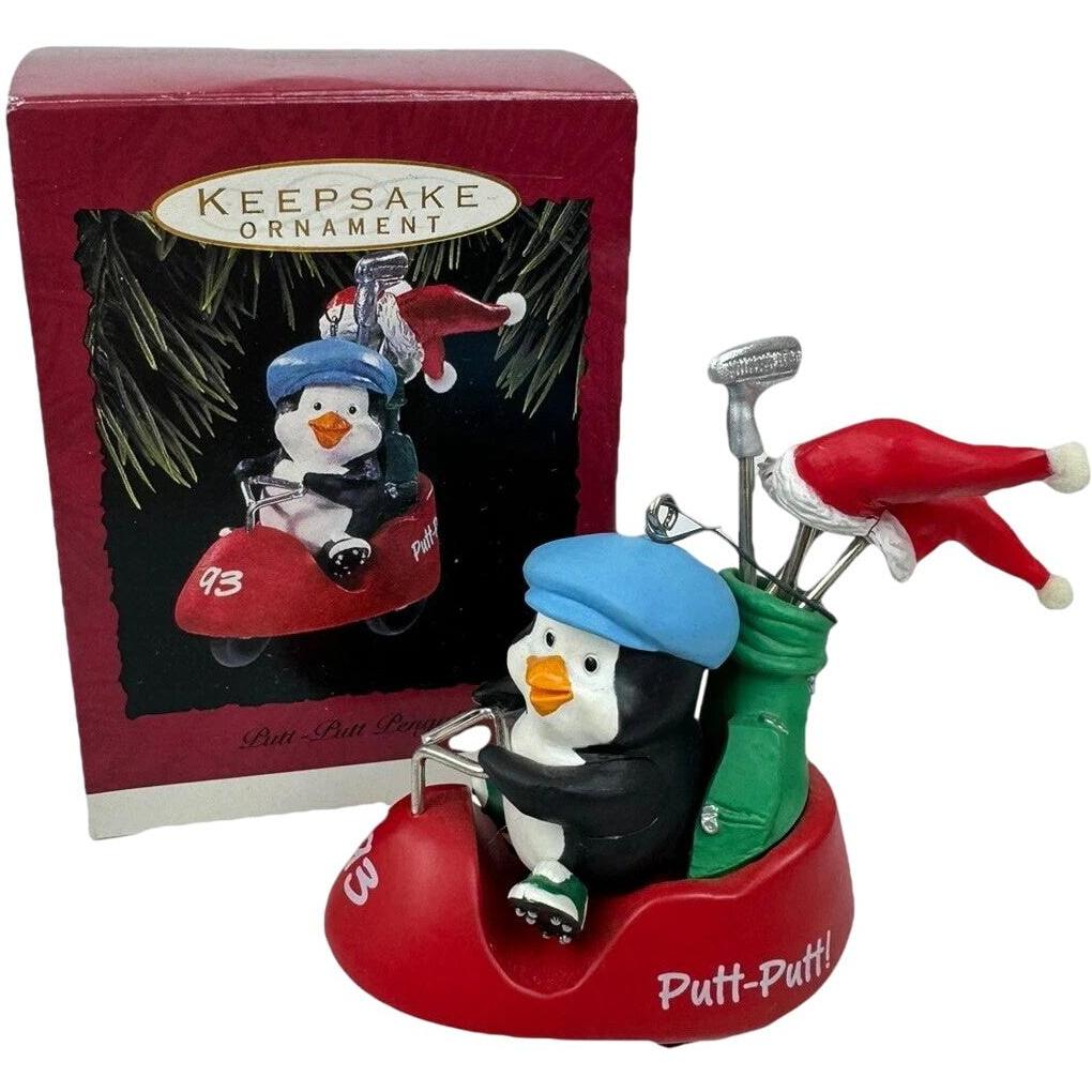 1993 Putt-Putt Penguin Hallmark Ornament (Golf) QX5795