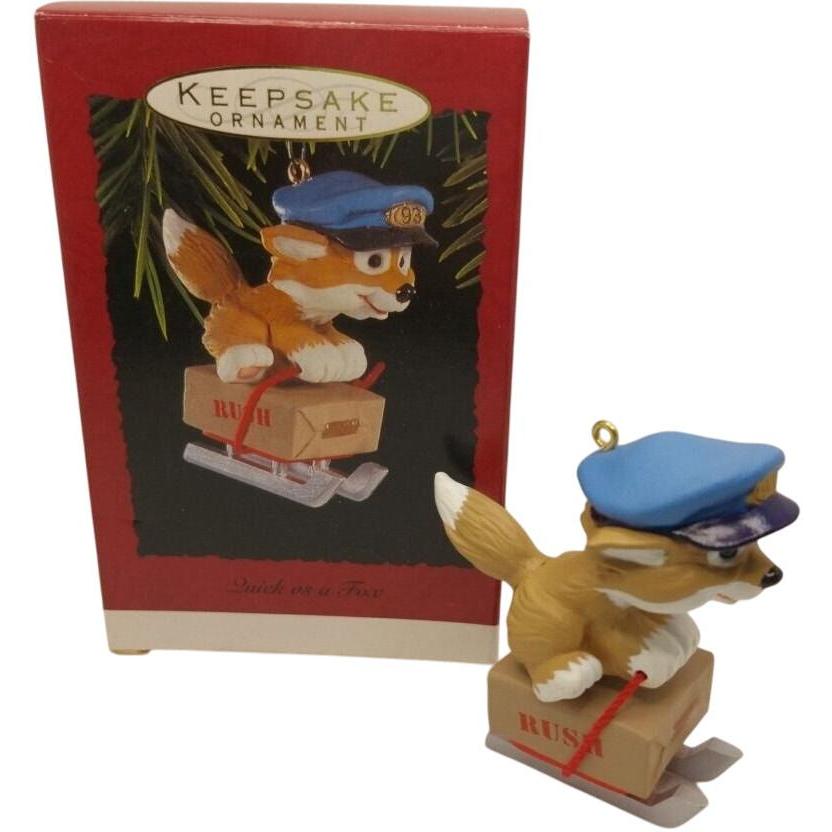 1993 Quick as a Fox Hallmark Ornament (Fox) QX5792