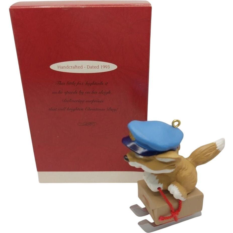 1993 Quick as a Fox Hallmark Ornament (Fox) QX5792