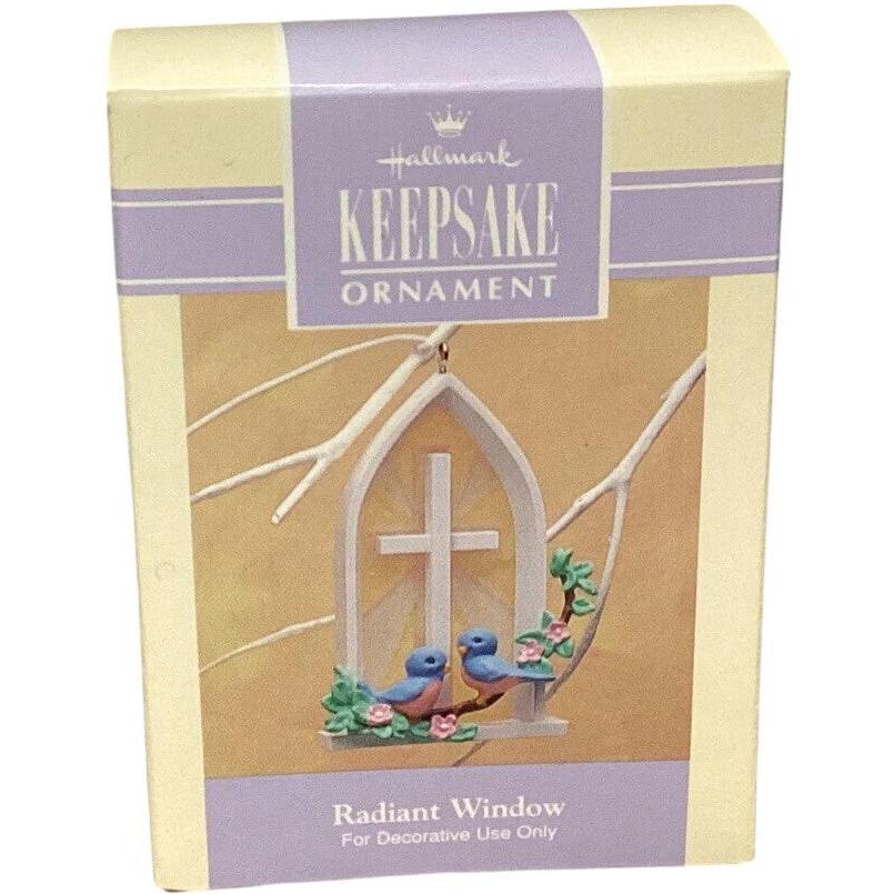 1993 Radiant Window Hallmark Ornament (Easter) QEO8365
