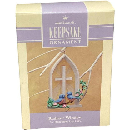1993 Radiant Window Hallmark Ornament (Easter) QEO8365