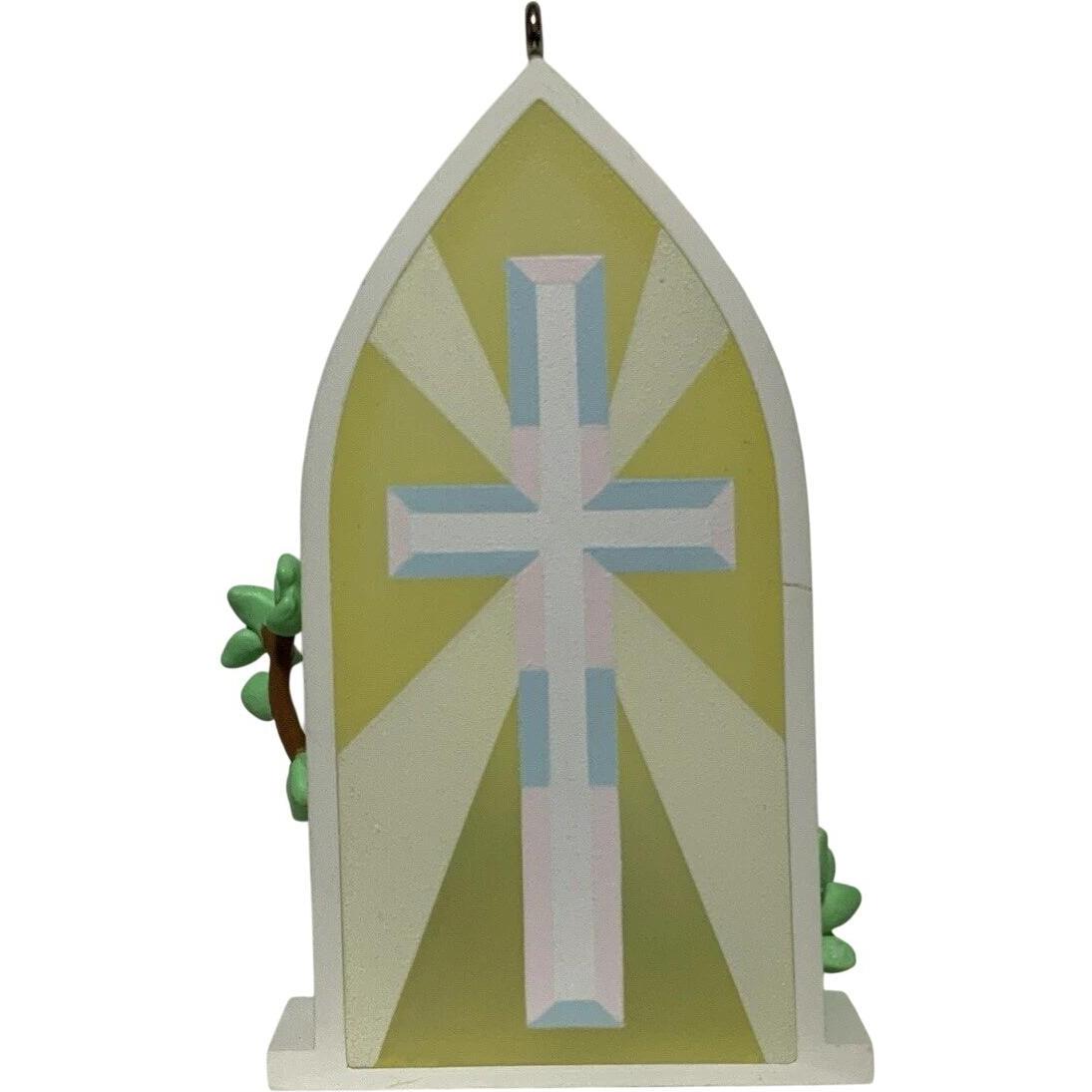 1993 Radiant Window Hallmark Ornament (Easter) QEO8365