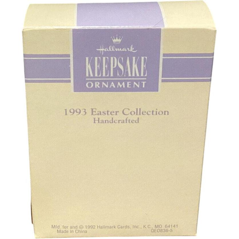1993 Radiant Window Hallmark Ornament (Easter) QEO8365