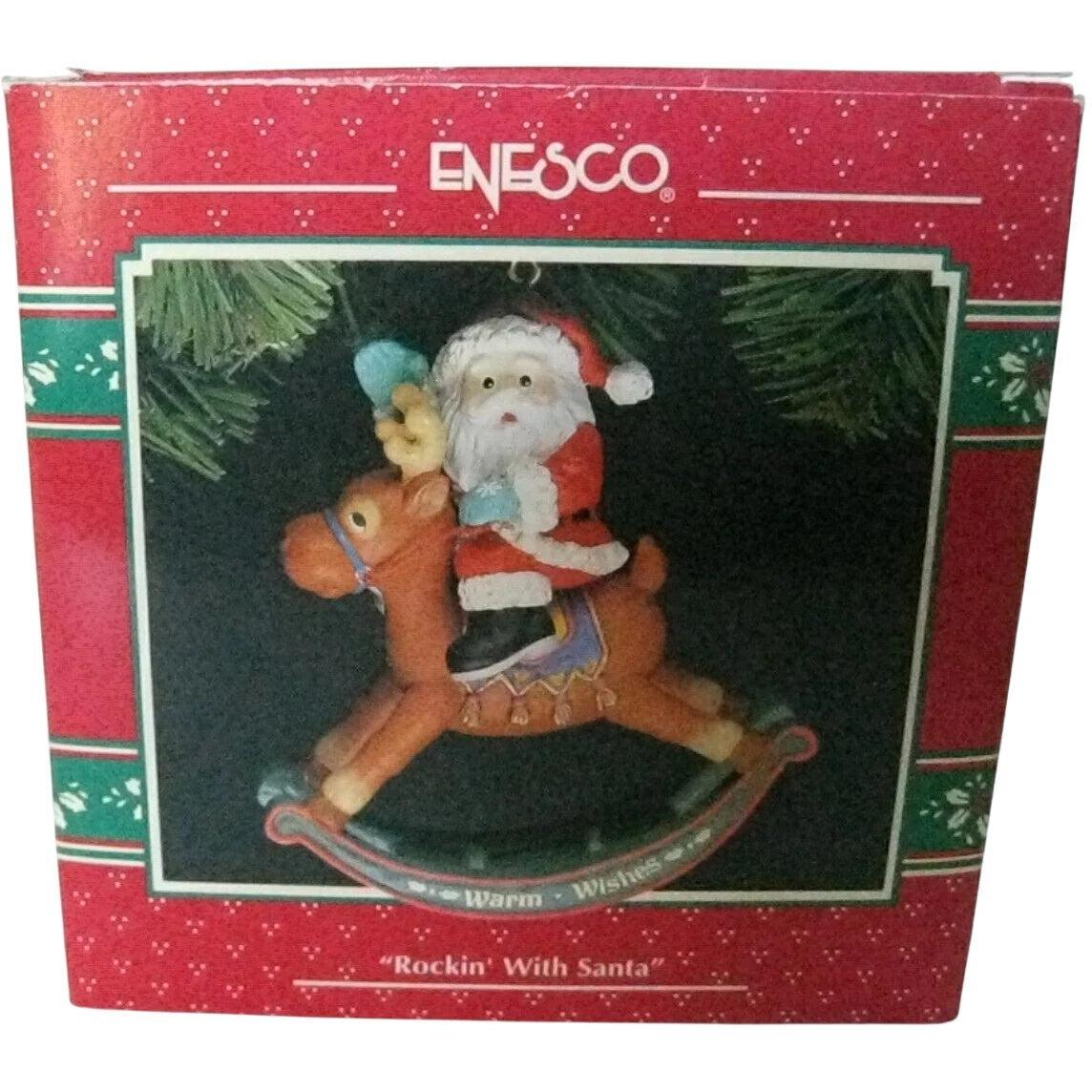 1993 Rockin' With Santa (Rocking Horse)