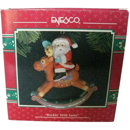 1993 Rockin' With Santa (Rocking Horse)