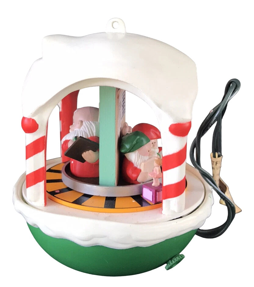 1993 Santa's Workshop Hallmark Ornament (Santa's Workshop) QLX7375