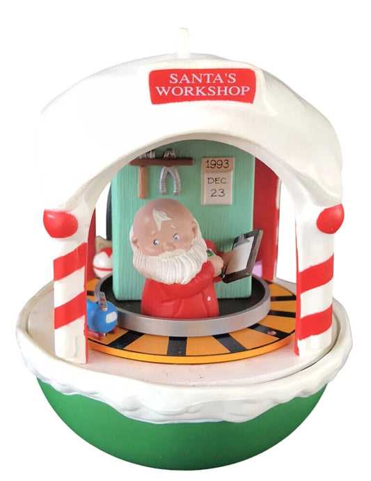 1993 Santa's Workshop Hallmark Ornament (Santa's Workshop) QLX7375