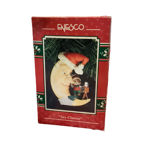 1993 "Say Cheese" Enesco Ornament (Mouse) 594962