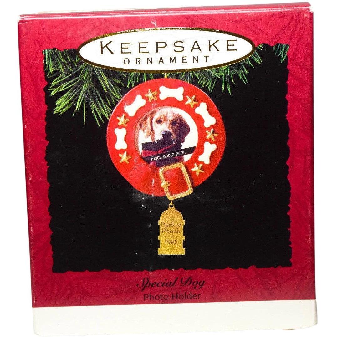 1993 Special Dog Hallmark Ornament (Photo Holder) QX5962