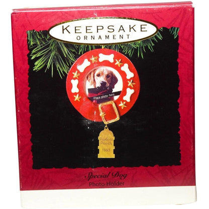 1993 Special Dog Hallmark Ornament (Photo Holder) QX5962