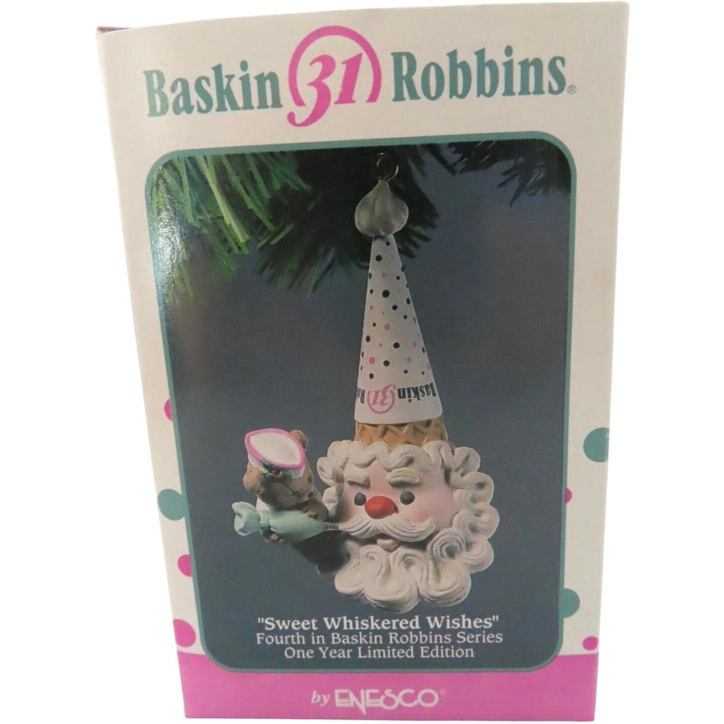 1993 "Sweet Whiskered Wishes" Fourth in Baskin Robbins Series (Enesco)