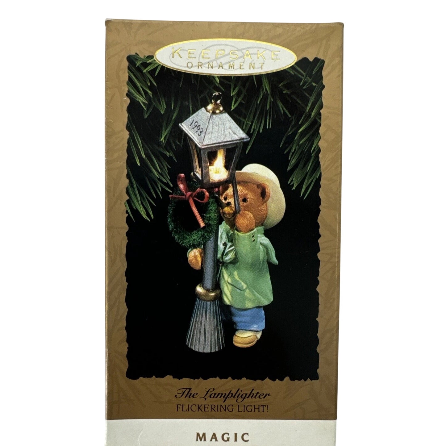 1993 The Lamplighter Hallmark Ornament (Teddy Bear) QLX7192