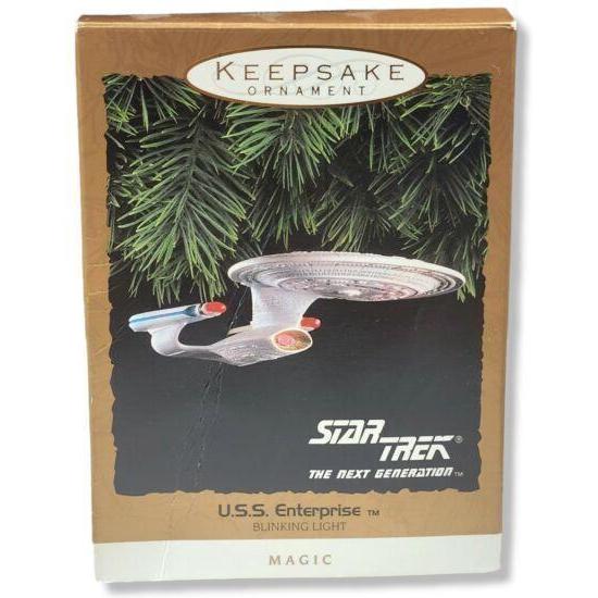 1993 U.S.S. Enterprise - Next Generation Hallmark Ornament (Star Trek) QLX7412