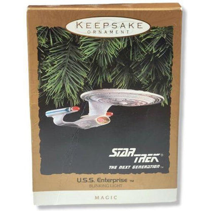 1993 U.S.S. Enterprise - Next Generation Hallmark Ornament (Star Trek) QLX7412