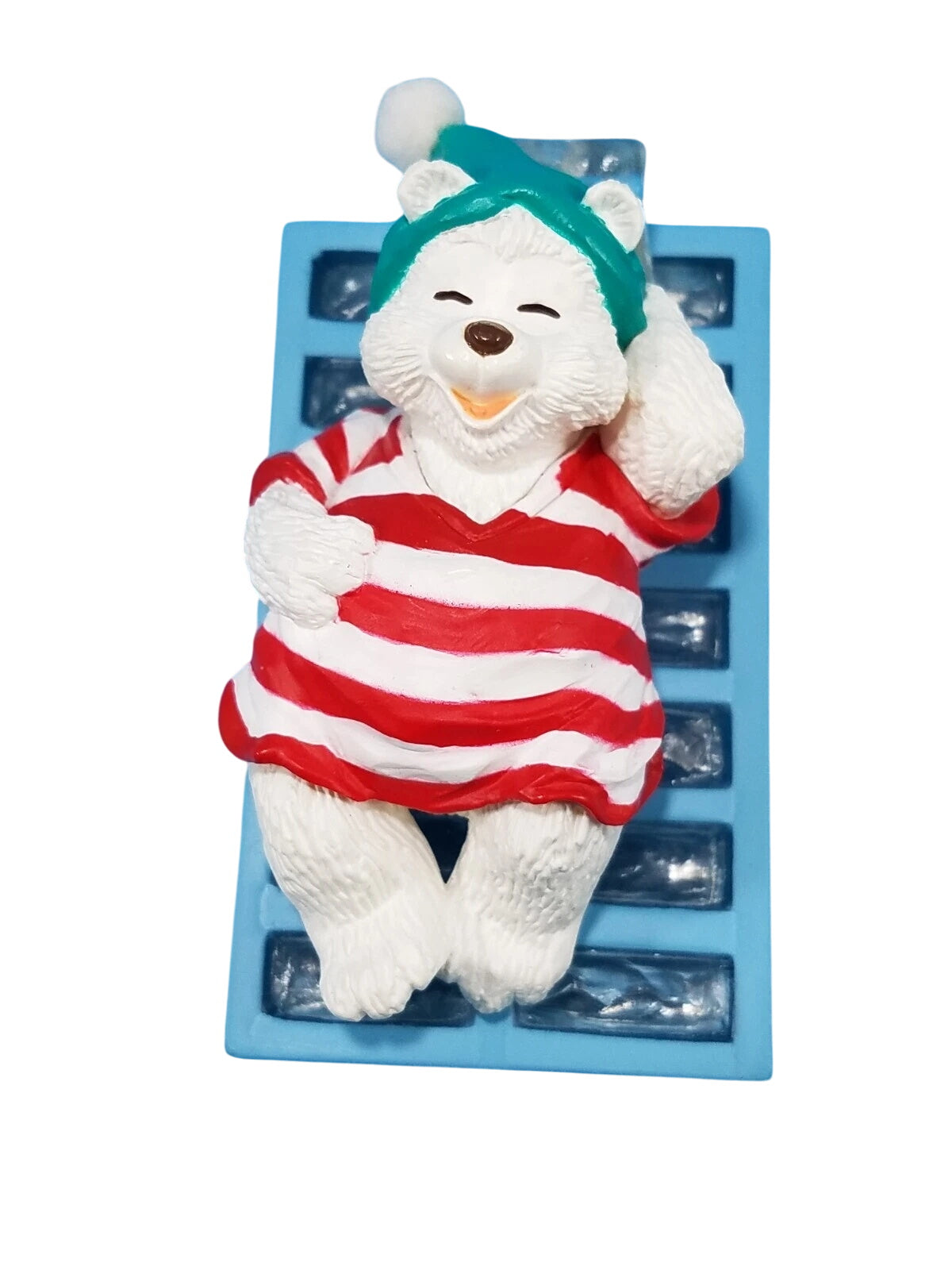 1993 Water Beds Snooze Hallmark Ornament (Polar Bear) QX5375