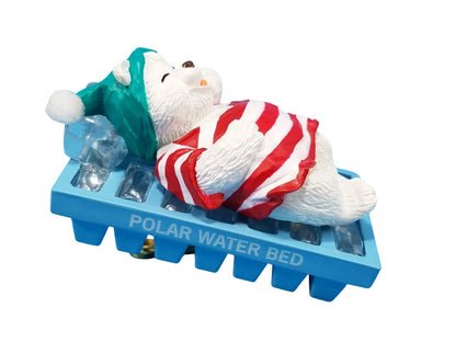 1993 Water Beds Snooze Hallmark Ornament (Polar Bear) QX5375